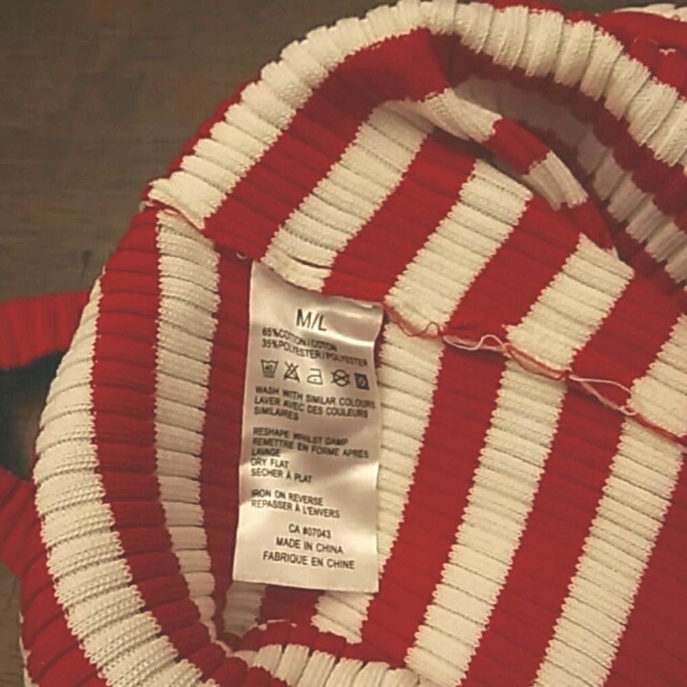 Knit Striped Tank Top - Picture 4 of 4